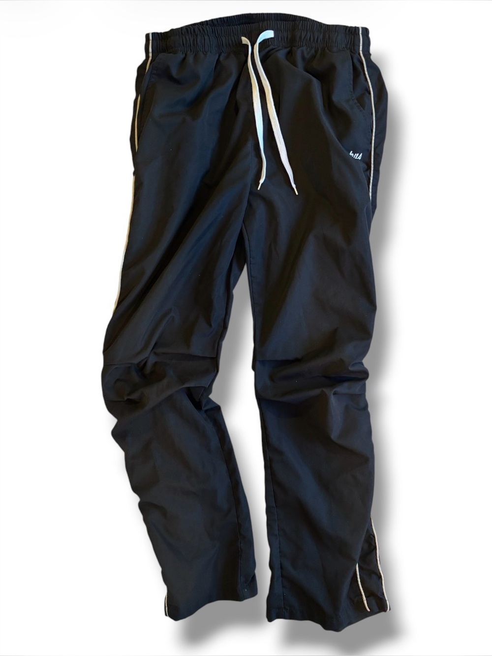 Manfinity Men's Campus Track Pants Black Athletic Joggers XL